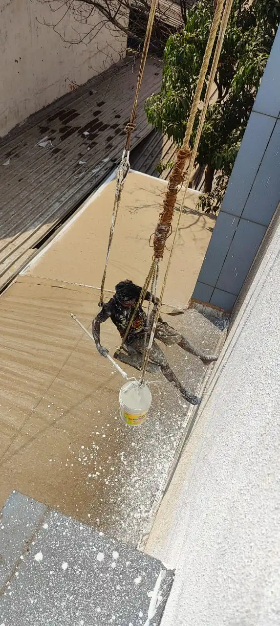 External wall Crack filling